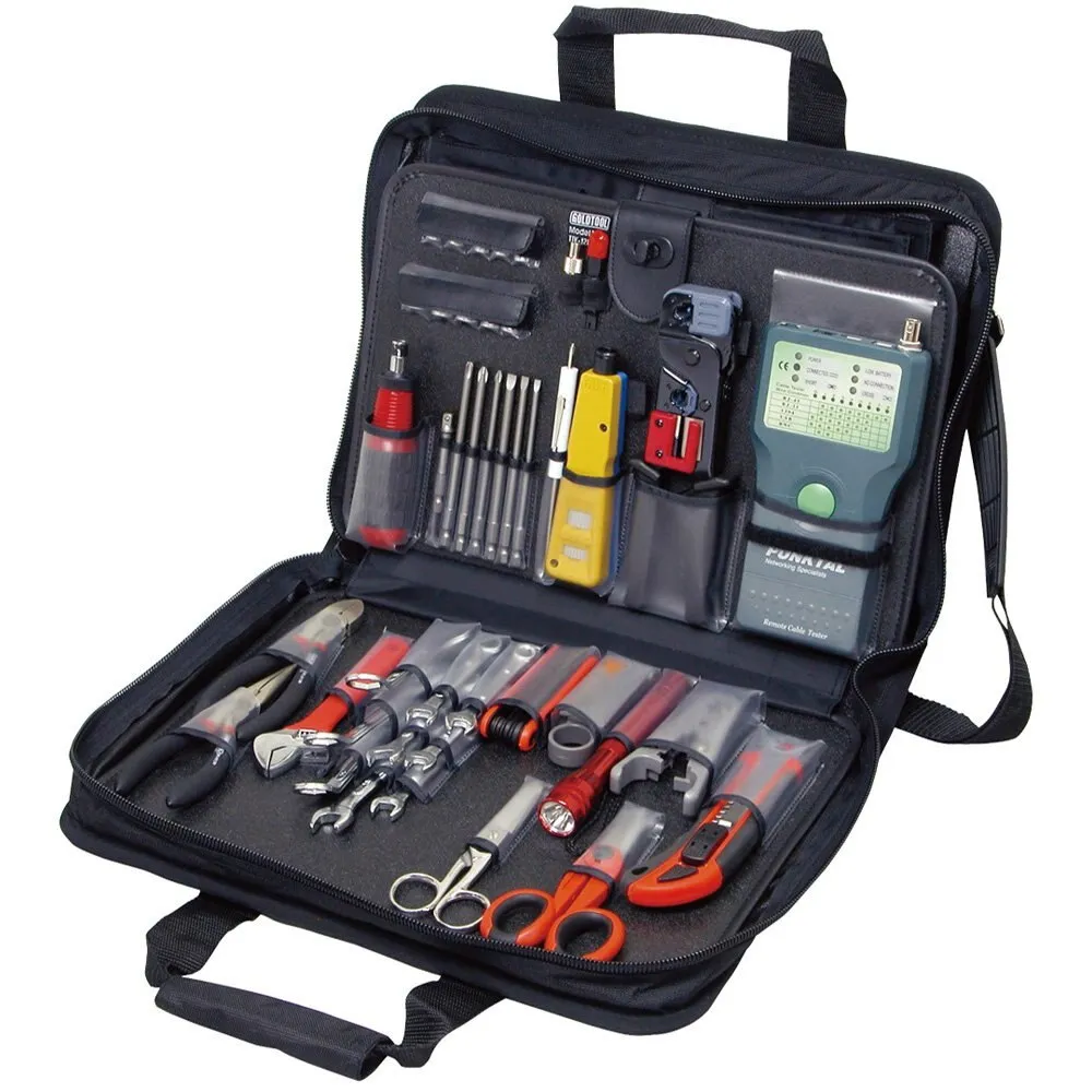 81Pc Network Installer FeetS Kit