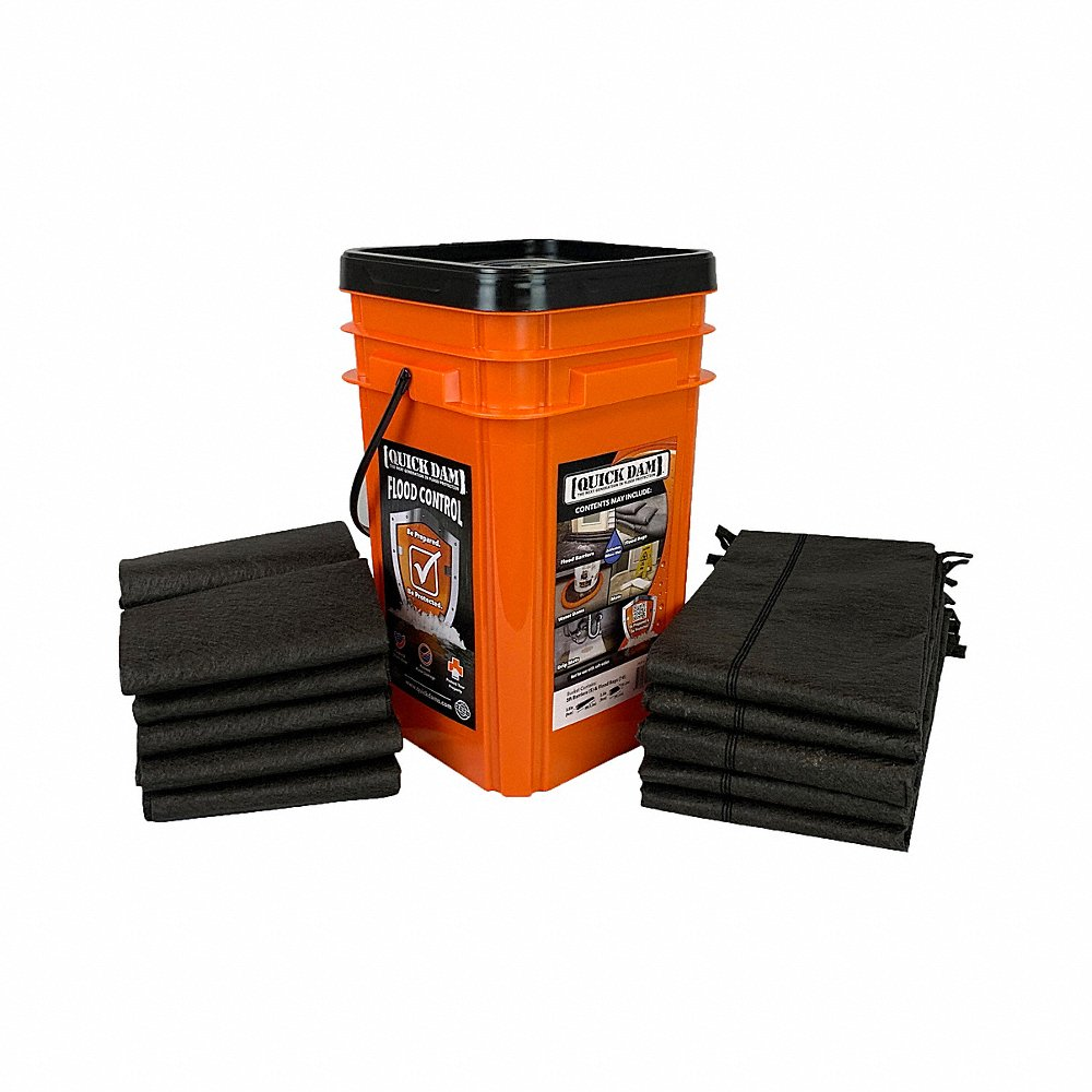 Bucket Combo 10-Bags And 5-Barriers, 15PK