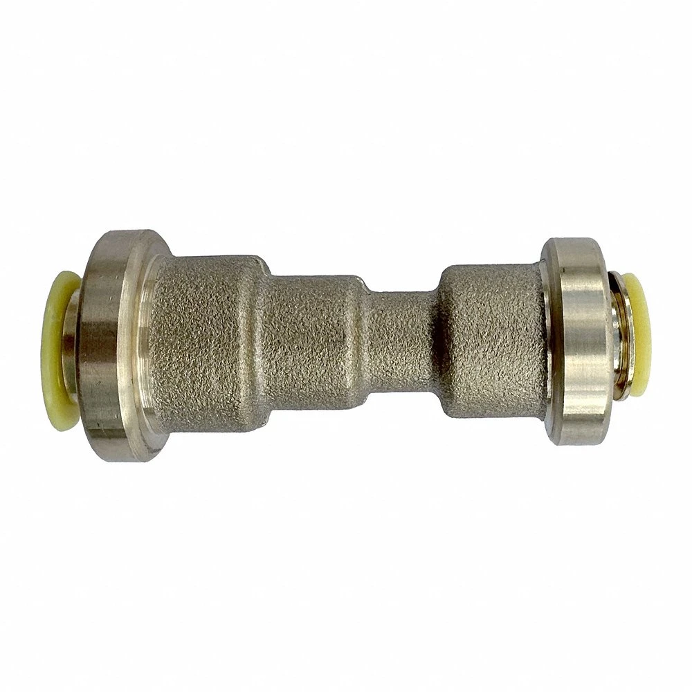 Push-Fit Union Fitting, 1/2 Inch OD x 5/8 Inch OD Size, Push-to-Connect x Push-to-Connect