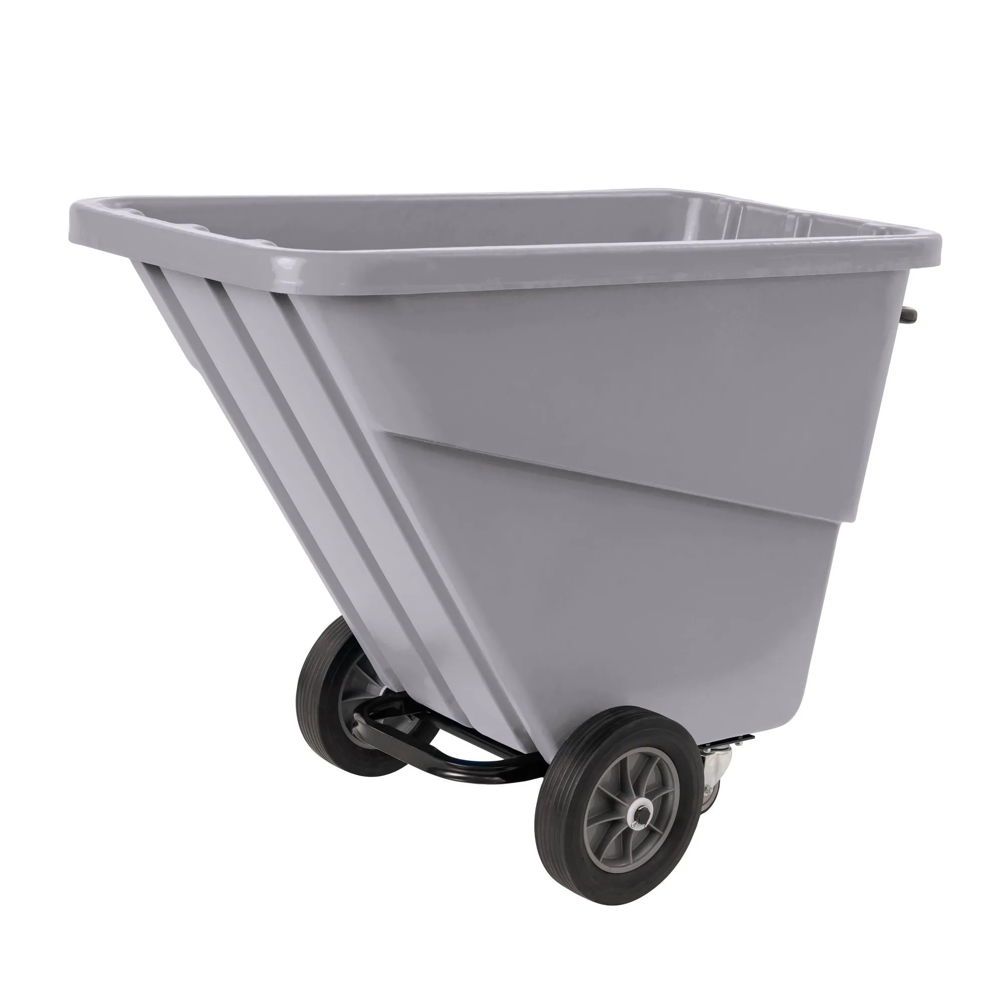 Small Utility Tilt Truck, 1/2 Cubic Yard, Gray