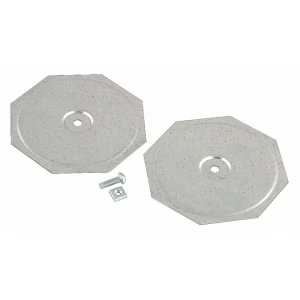 Knockout Seal, 3-1/2 Inch Size, 2 pcs, Steel