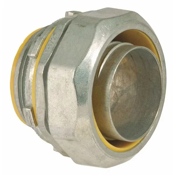 Liquidtight Connector, 3 Inch Size, Insul Dc Zinc