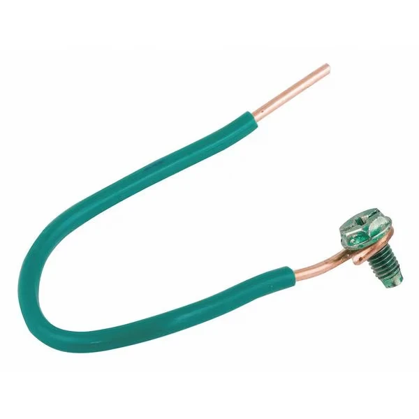 12AWG SOLID PIGTAIL 6 Inch