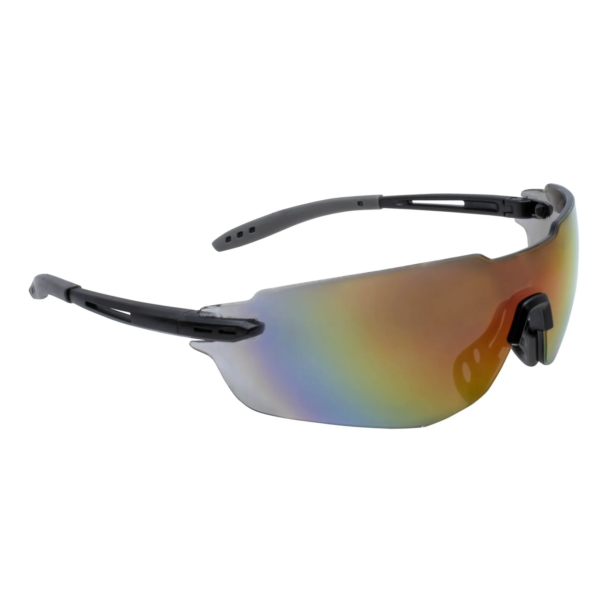 Radians Aphelion Performance Safety Glass, Rainbow Mirror Lens