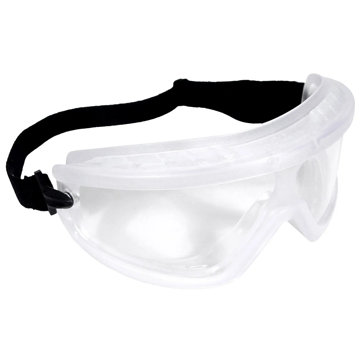 Impact Resistant Safety Goggles, Clear Anti-Fog Lens, Barricade, 12PK