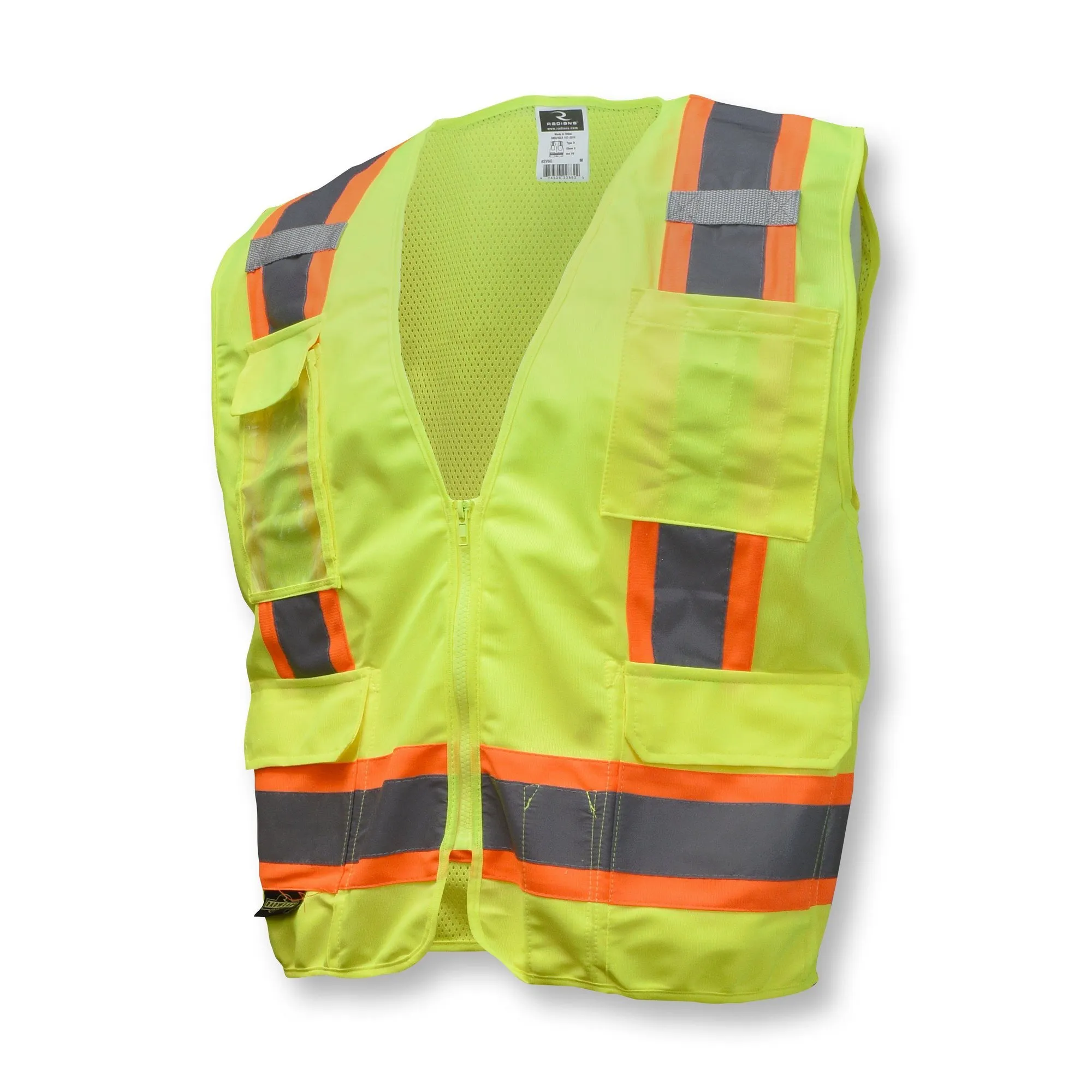 Safety Vests Large 200 Lime With Logo