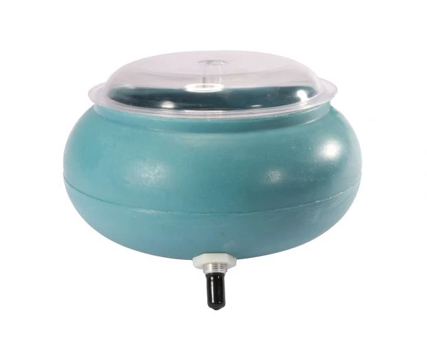 Spare Bowl, With Lid and Drain, For Vibratory Tumbler, 10 Inch Size