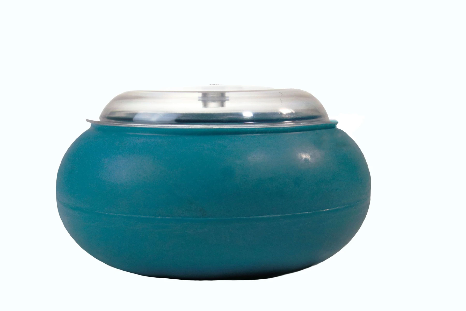 Spare Bowl, With Cover, No Drain, For Vibratory Tumbler, 10 Inch Size