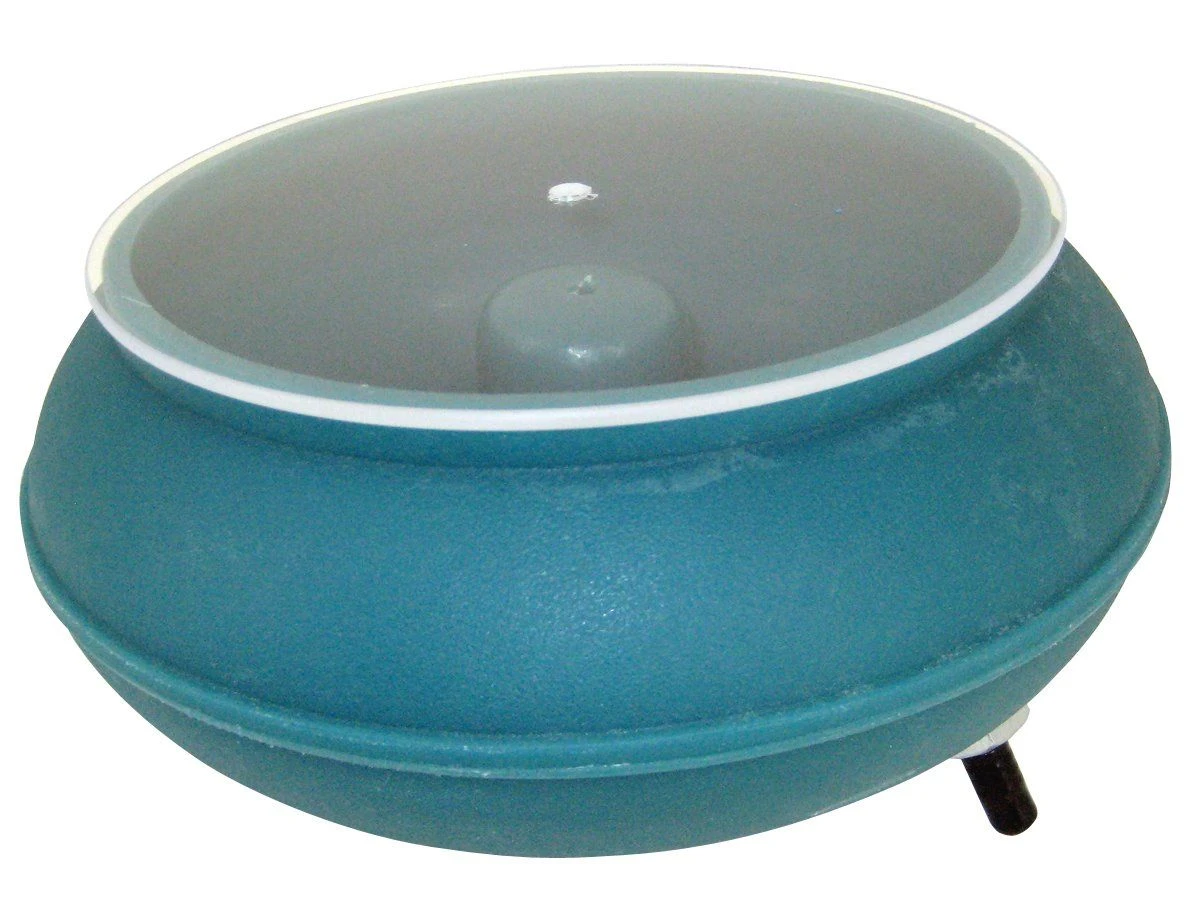Spare Bowl, With Drain, For Vibratory Tumbler, 12 Inch Size