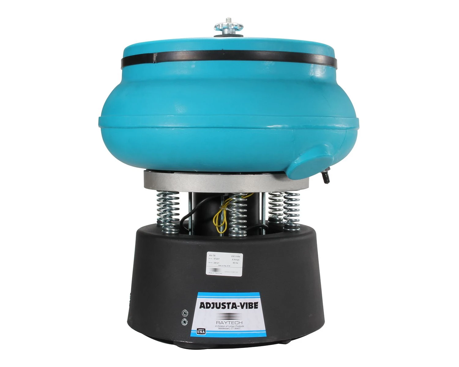 Vibratory Tumbler, 230 V, 220 W, 50 Hz, 21 Inch Bowl Capacity