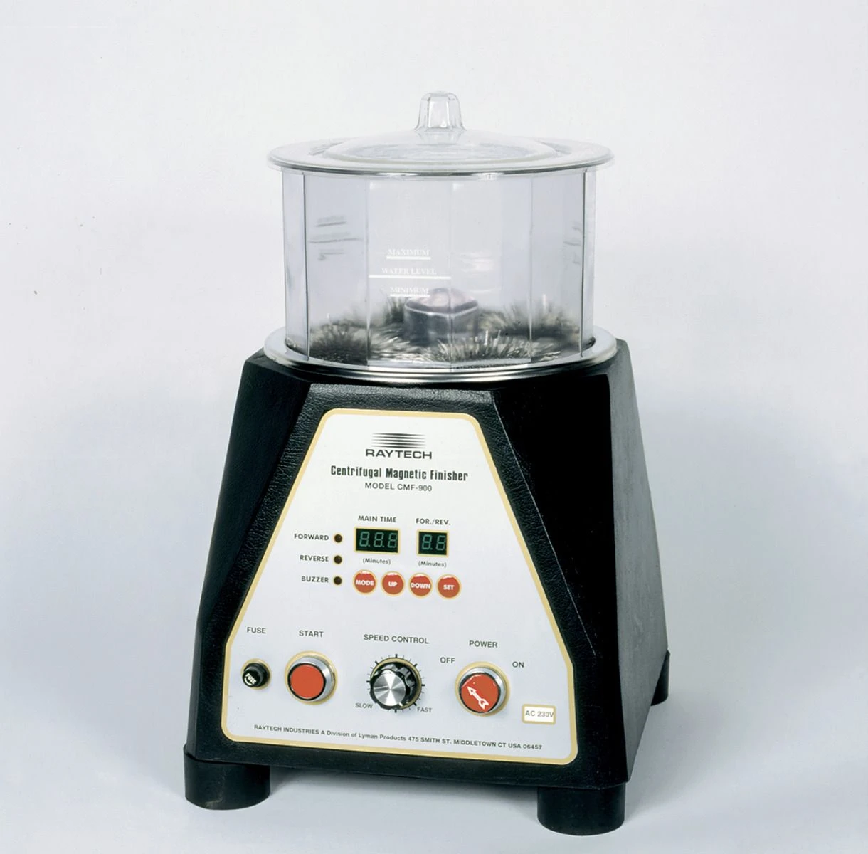 Centrifugal Magnetic Finisher, 230 V, 9 Inch Bowl
