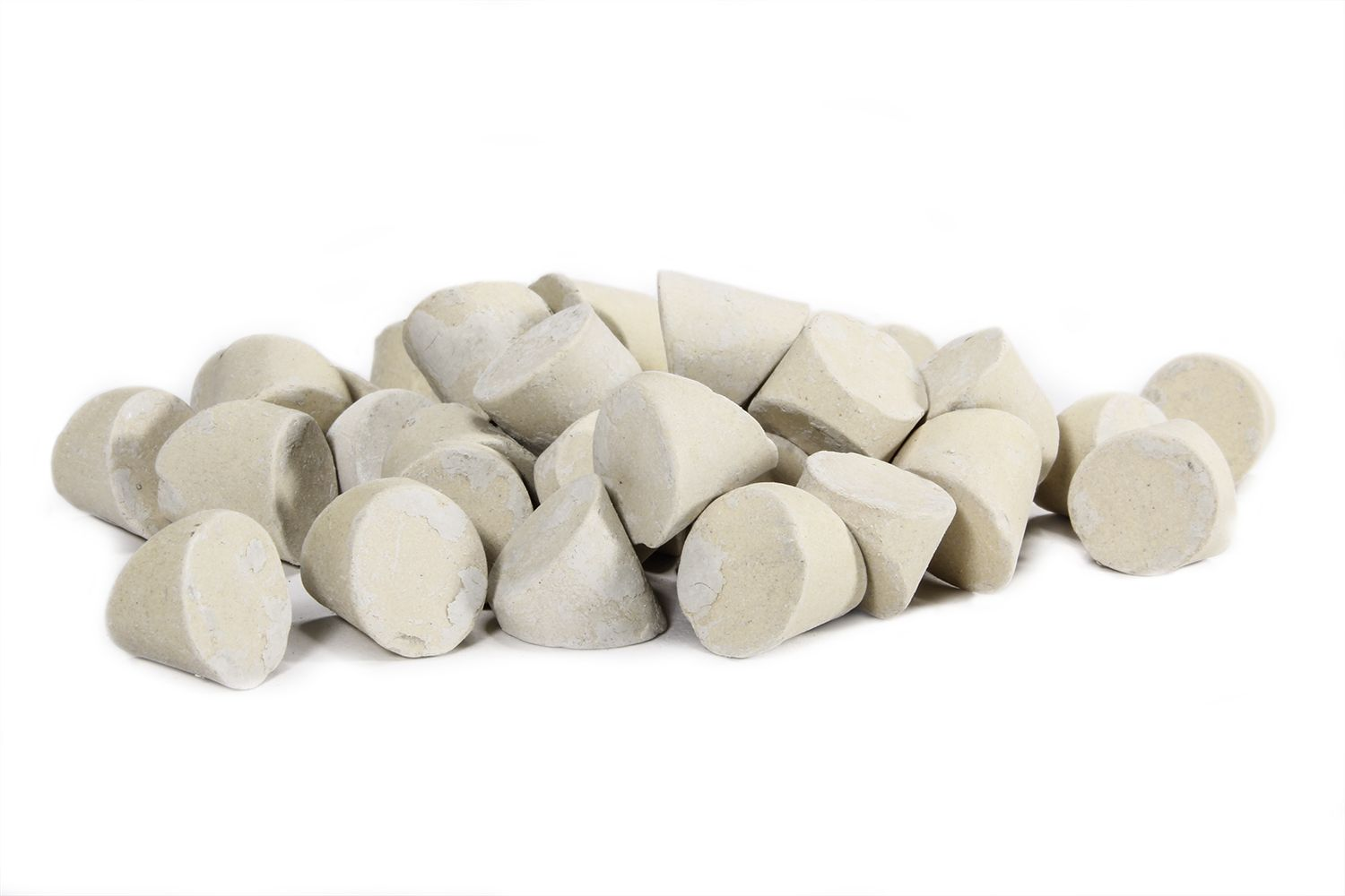 Ceramilite Media, V Cut Cylinder Shape, 5/8 Inch Size