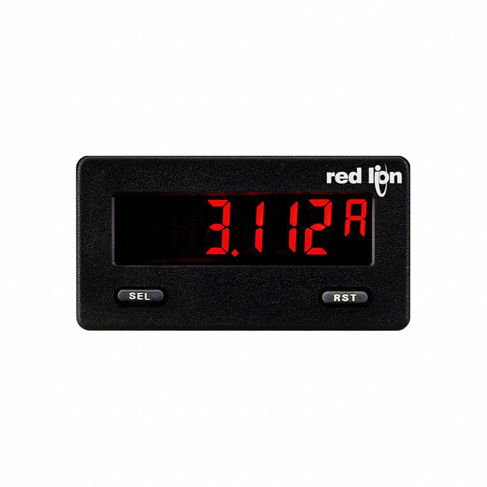 Dc Current Meter With Red/green Backlight