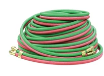 Twin Welding Hose Assembly, 1/4 Inch Dual Size, 100 Feet Length