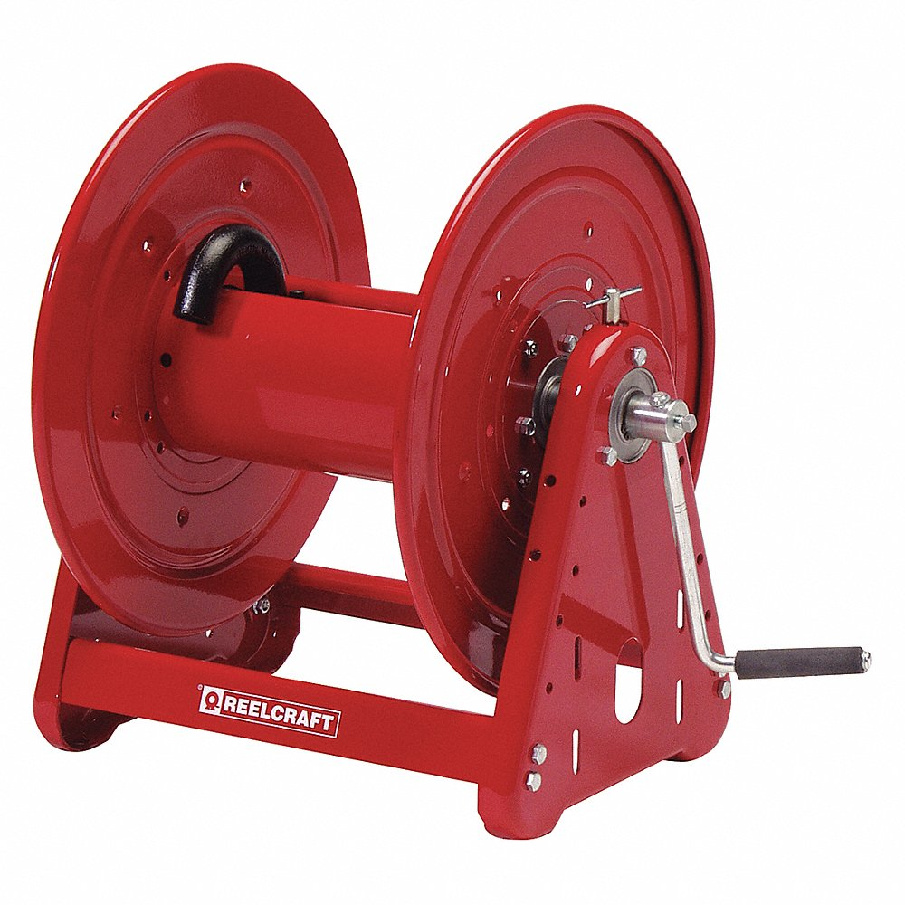 REELCRAFT CA33112 M Hand Crank Hose Reel, Heavy Duty, Inner Diameter 3/4 Inch, Hose Length 100 Feet | BT6MHF