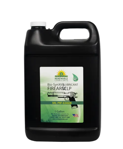 RENEWABLE LUBRICANTS 81943 Bio Synxtra Firearm Lubricant Clp, 1 Gallon Capacity, 4pk | CD4ABZ