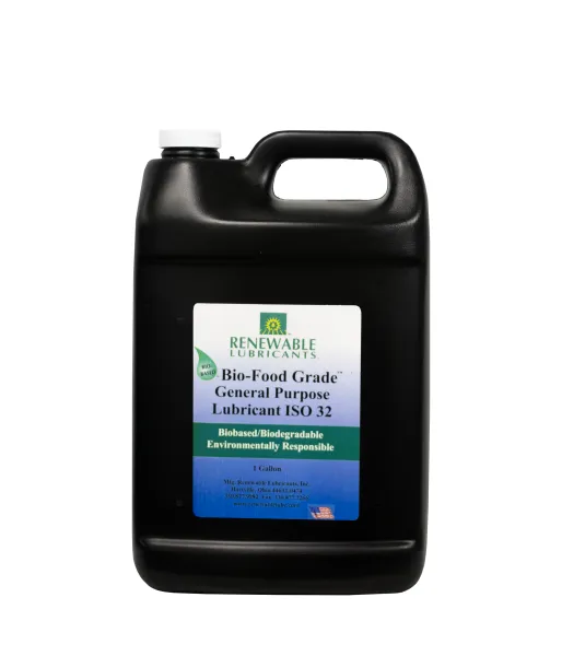 RENEWABLE LUBRICANTS 87333 Bio Food Lubricant, Grade 32, 1 Gallon Capacity, 4pk | CD4BPV