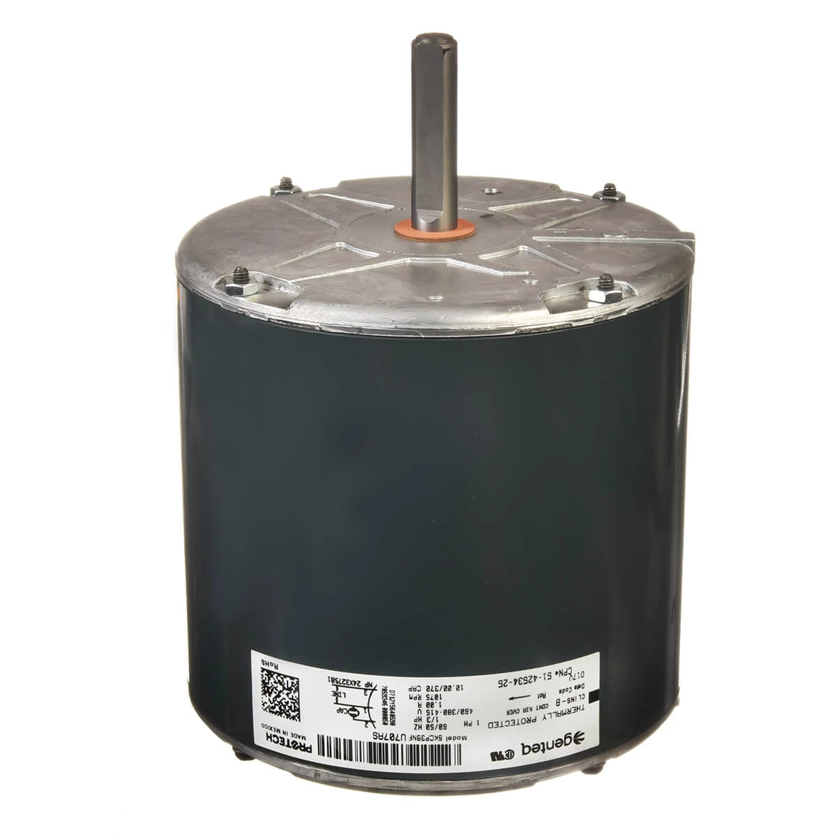 Condenser Motor, 460V, 1075 RPM, 1/3 HP