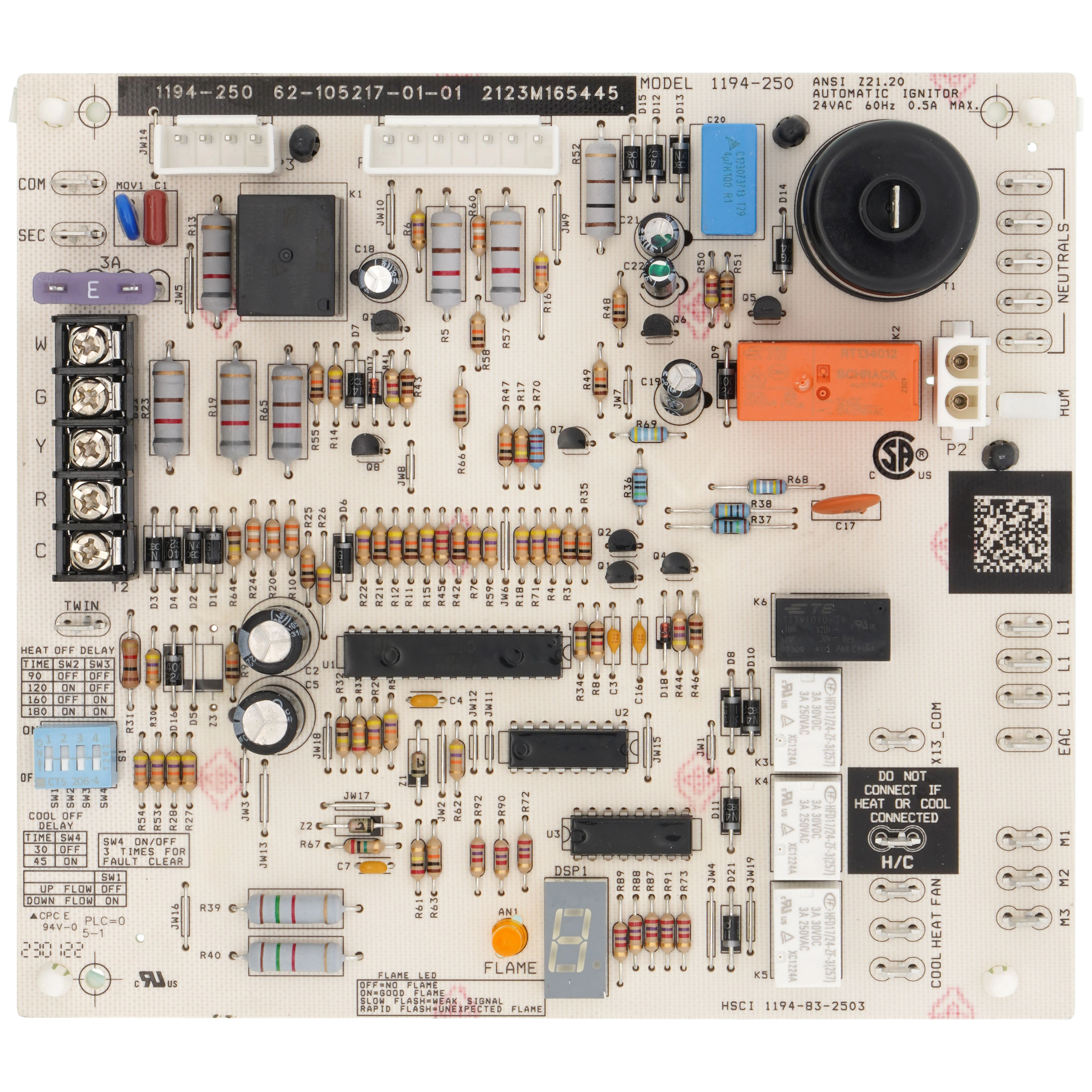 Integrated Control Board