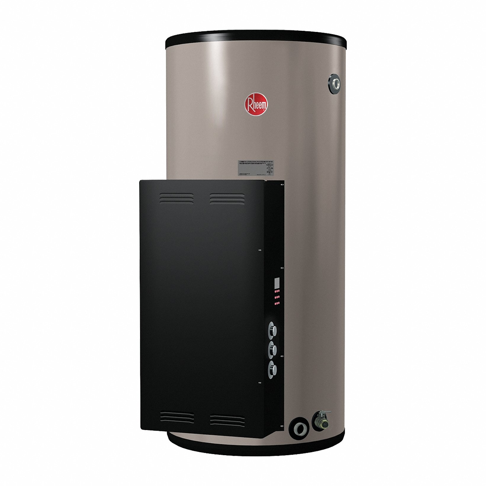 Electric Water Heater, 480V AC, 85 gal, 12000 W, Single/Three Ph, 57.7 Inch Ht