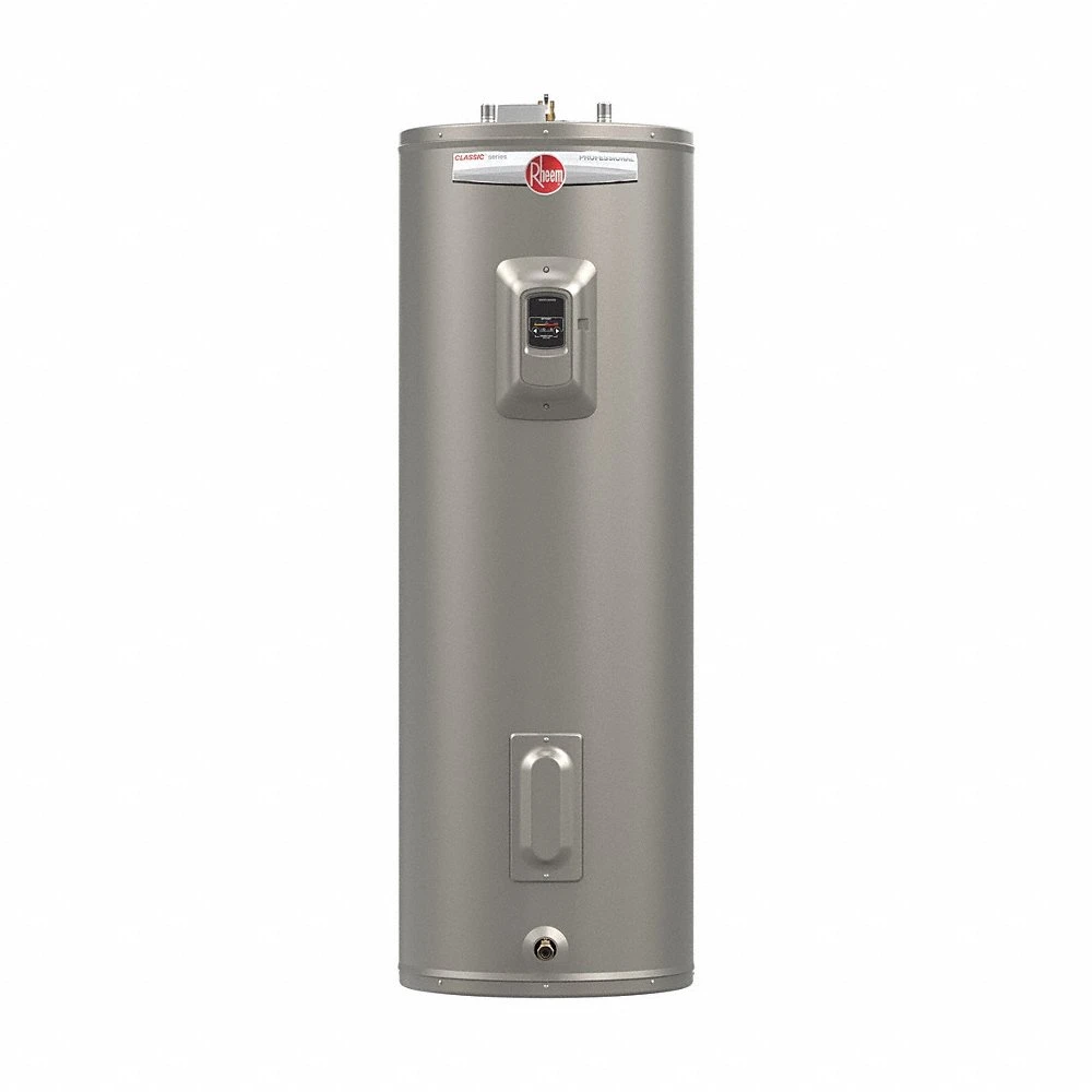 Electric Water Heater, 240V, 50 gal, 5 kW, 1 Ph, 48 Inch Ht, 25 gph at 90 Deg F Rise