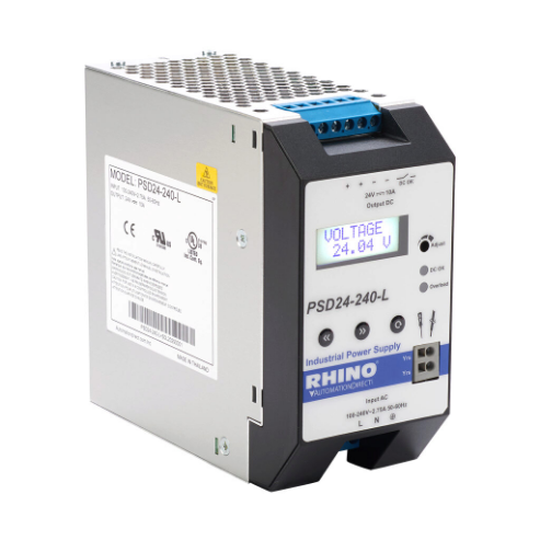 Switching Power Supply, 24 VDC At 10A/240W, 120/240 VAC Or 110-300VDC Nominal Input
