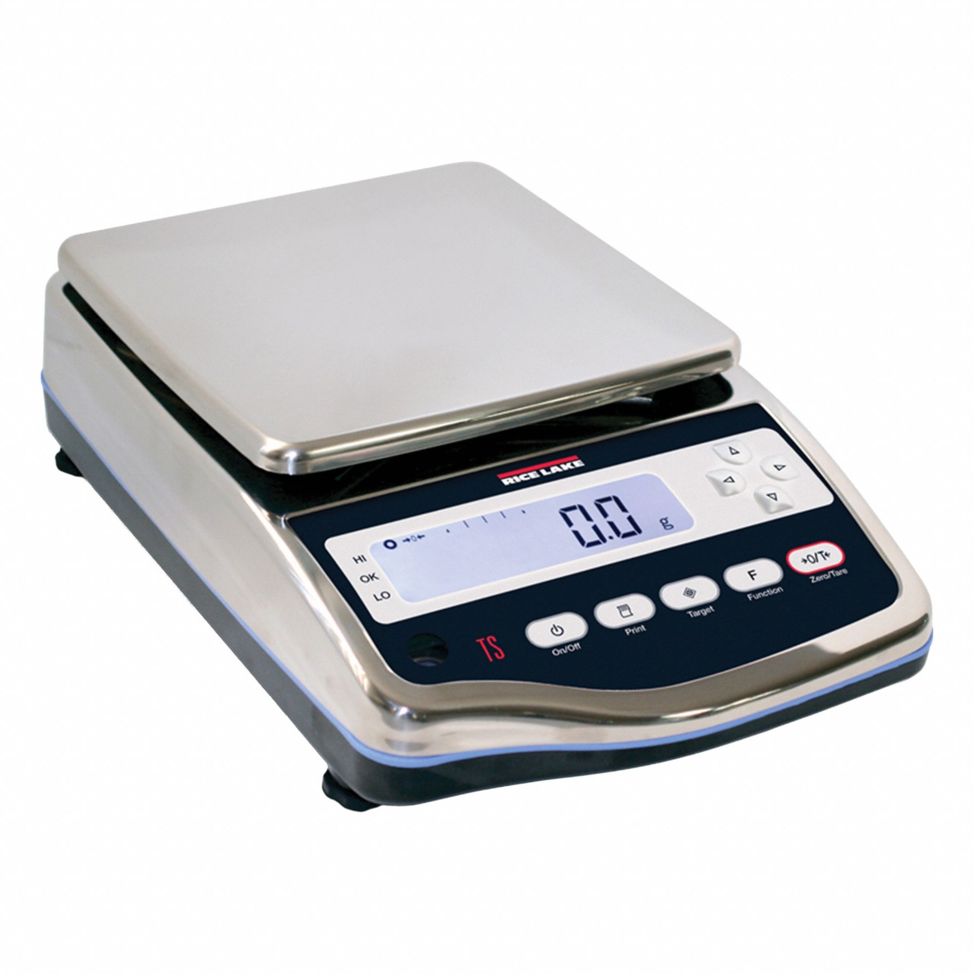 Bench Scale, 0.1g, 7 1/2 Inch Weighing Surface Dp, Adapter