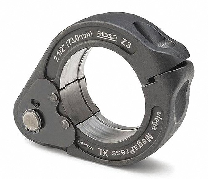 RIDGID 60643 Press Jaw, 2 1/2 Inch Pipe, Carbon Steel/Stainless Steel | CR7QCX 453D76