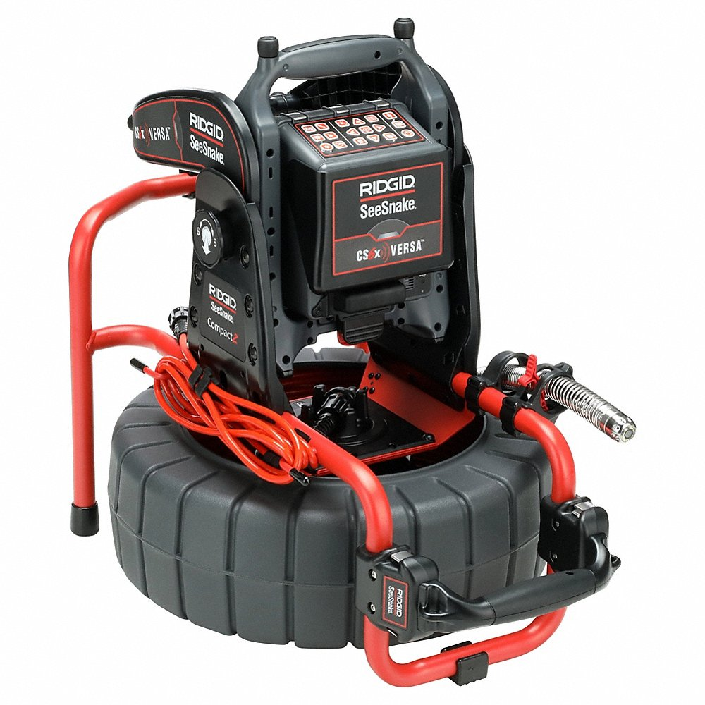 RIDGID Compact2 Pipe Inspection System, SeeSnake Compact2, 100 ft Length, 6 Inch Max. Pipe Dia | CT9BCZ 55KM77