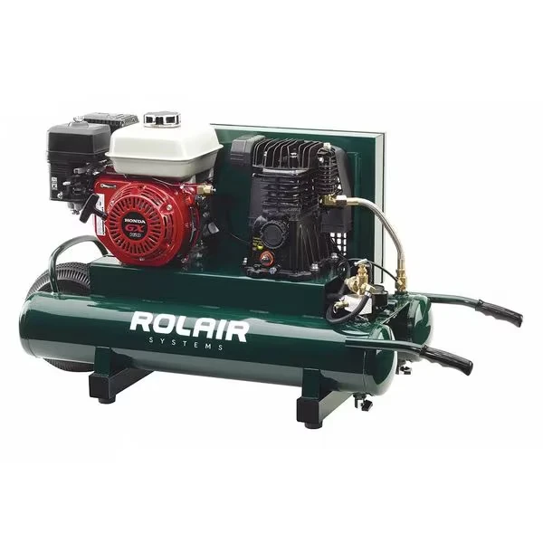 Portable Gas Air Compressor, 9 gal, 5.5HP