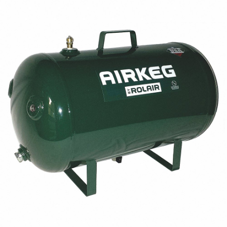 Air Tank, 10 Gal Tank Capacity, 225 PSI