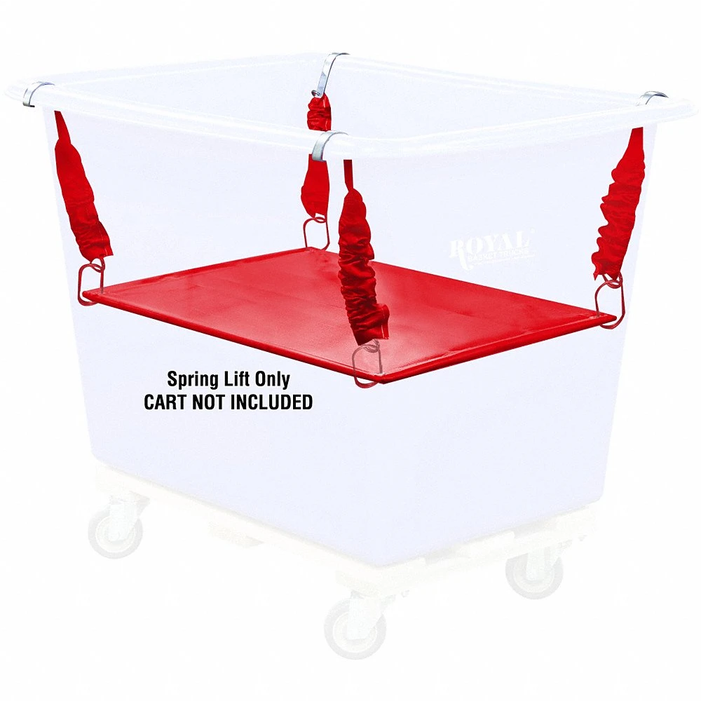 Cube Truck Spring Lift Kit, Red, 150 lb Load Capacity, 31 1/2 Inch Overall Length