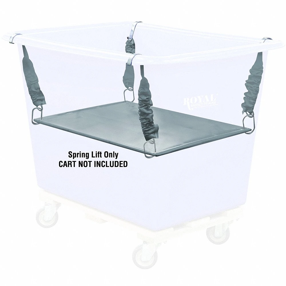 Cube Truck Spring Lift Kit, Gray, 150 lb Load Capacity, 29 1/2 Inch Overall Length