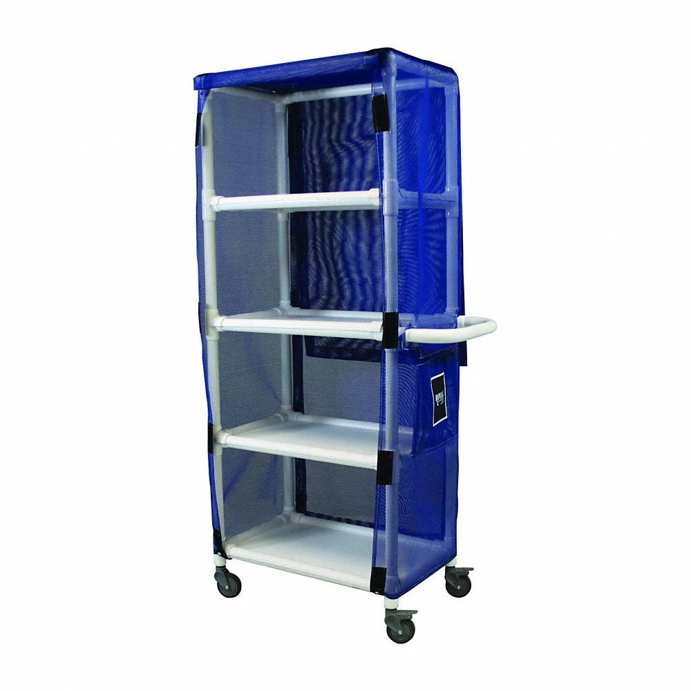 PVC Linen Cart, 600 lb Capacity, 32 Inch Length
