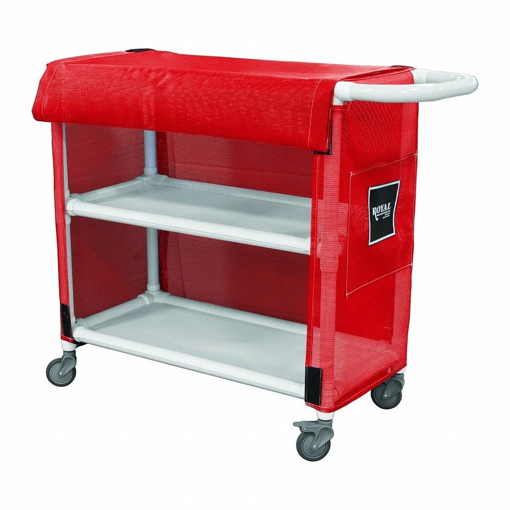 PVC Linen Cart, 600 lb Capacity, 42 Inch Length