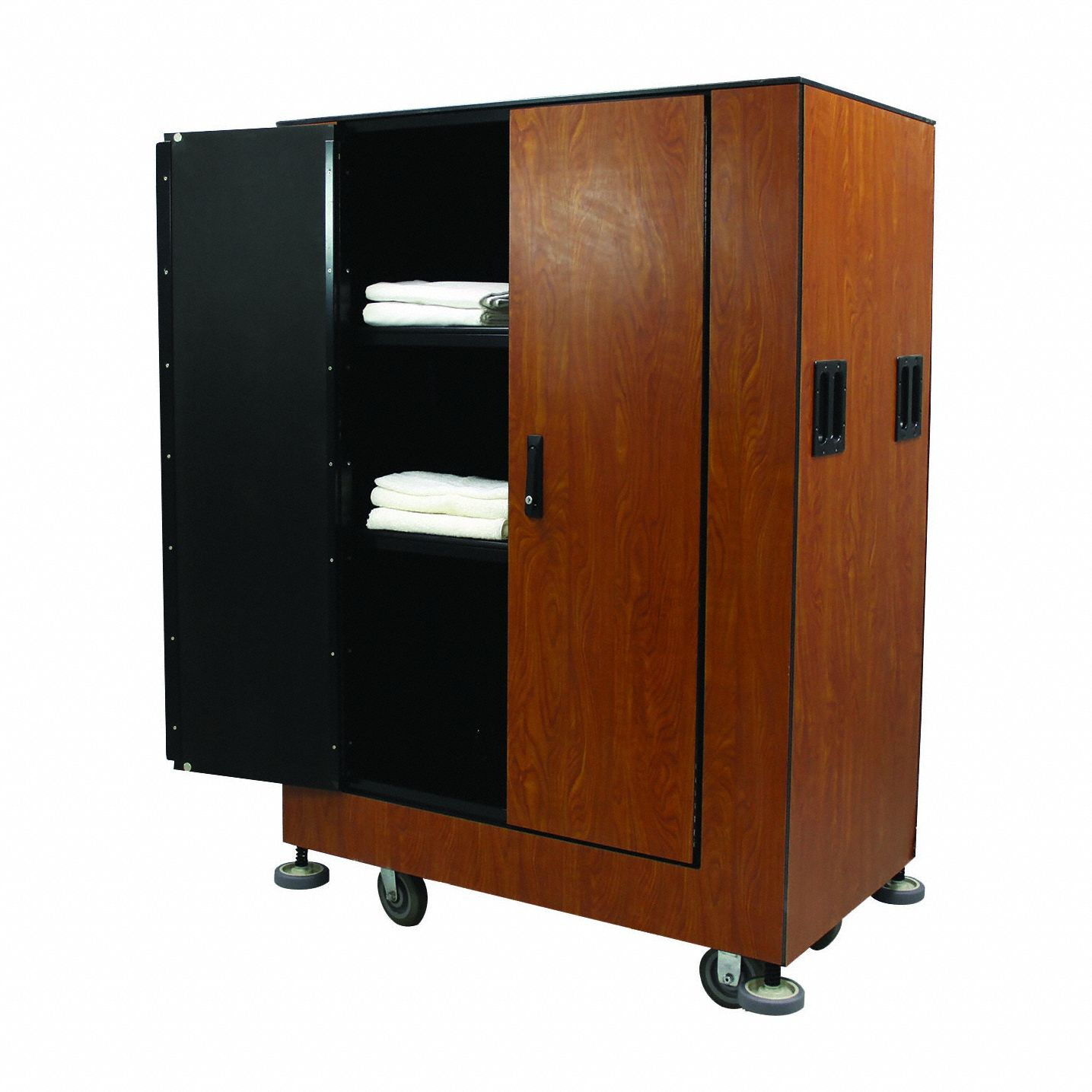 Storage Cart, 31 Inch Dp, 70 Inch Ht, 51 Inch Wd, 2 Shelves