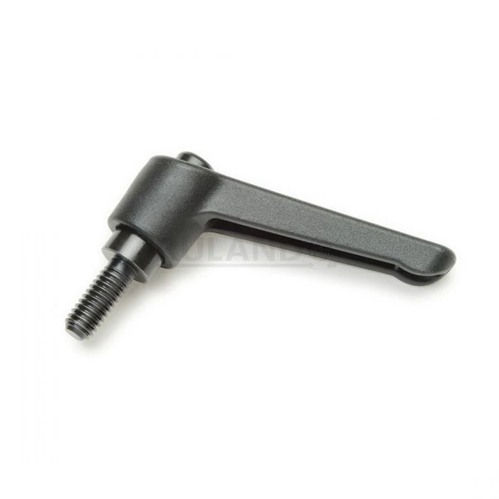 Adjustable Clamping Handle, With 78mm Handle, 3/8X16 Threaded Stud, 40mm Stud Length
