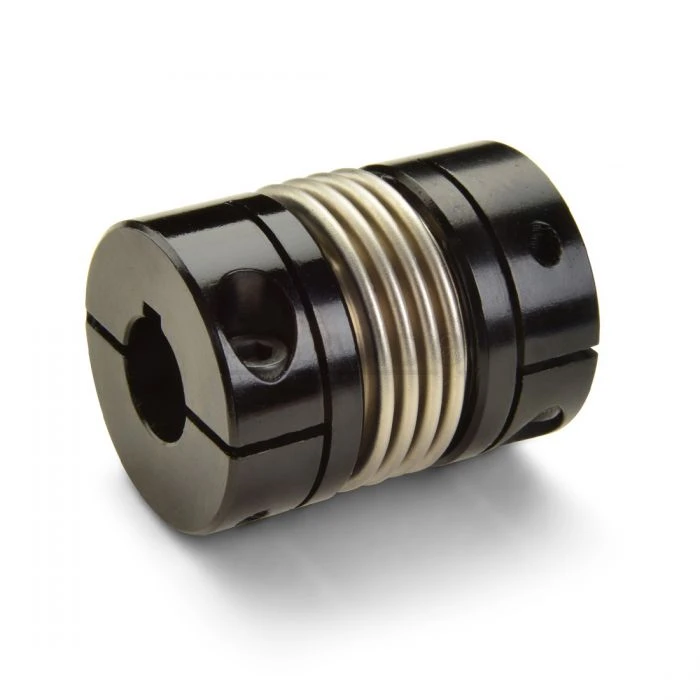 Bellows Coupling, High Stiffness, 16mm x 14mm Bore, 50.8mm O.D., 61.3mm Length