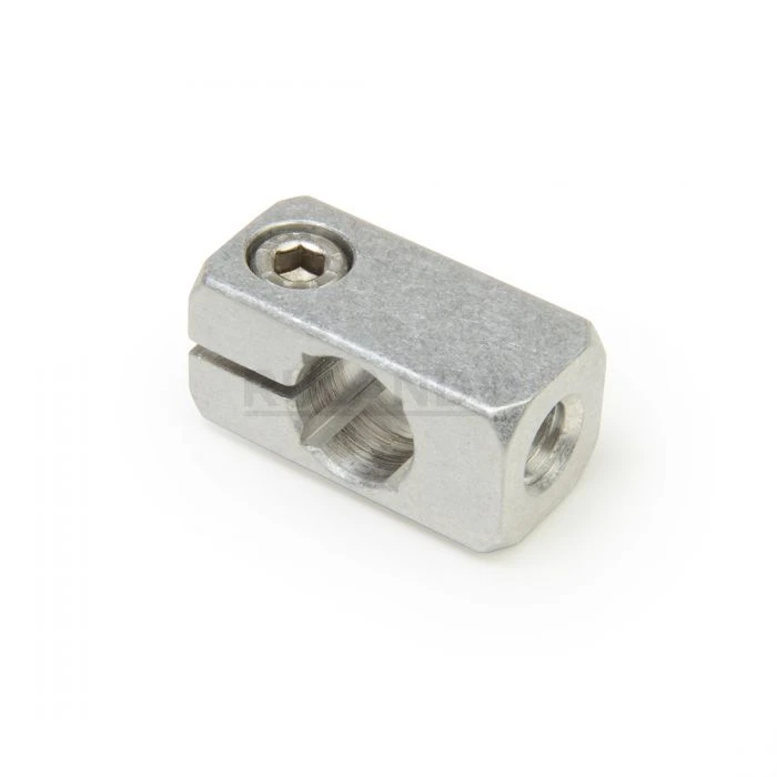 Thru Hole 8mm, Thread M5, L 25mm, Aluminum