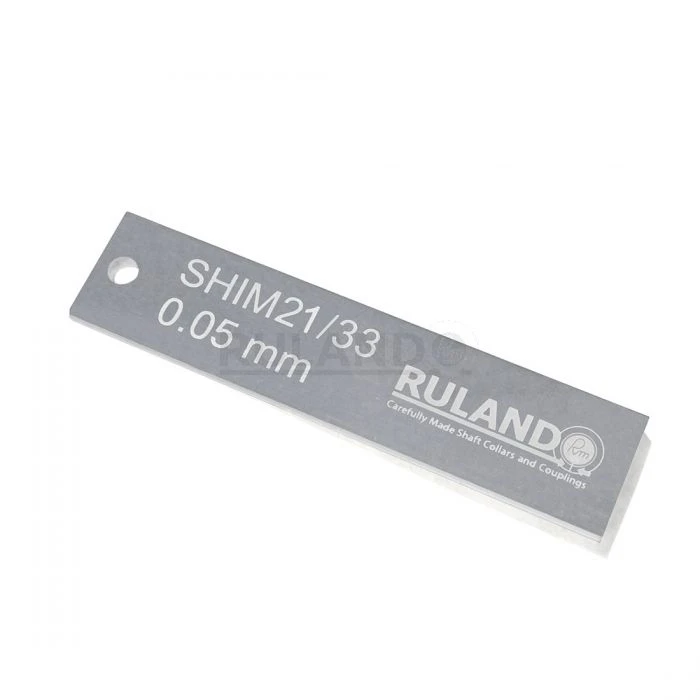 Shims for Jaw & Oldham Couplings, Aluminum, 32 Layers, 1.813 Inch Lg., 0.378 Inch Wd.