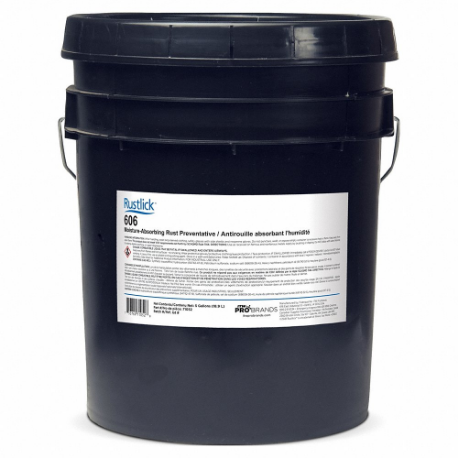 Direct-Application Cutting Lubricants, 5 Gal Container Size, Aerosol, Pail, Brown/Red