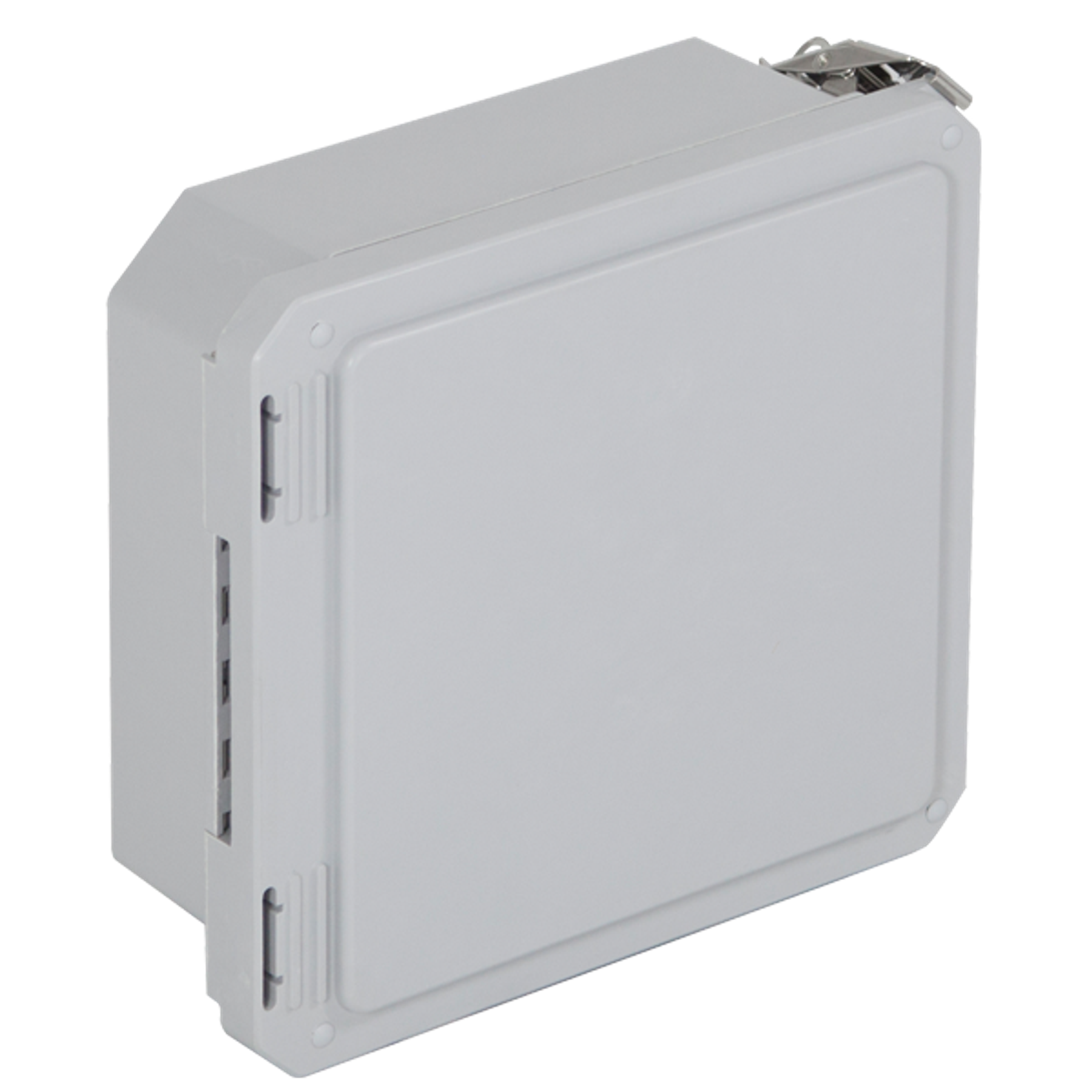 Fiberglass Enclosure, 8 x 8 x 4 Inch Size, Opaque