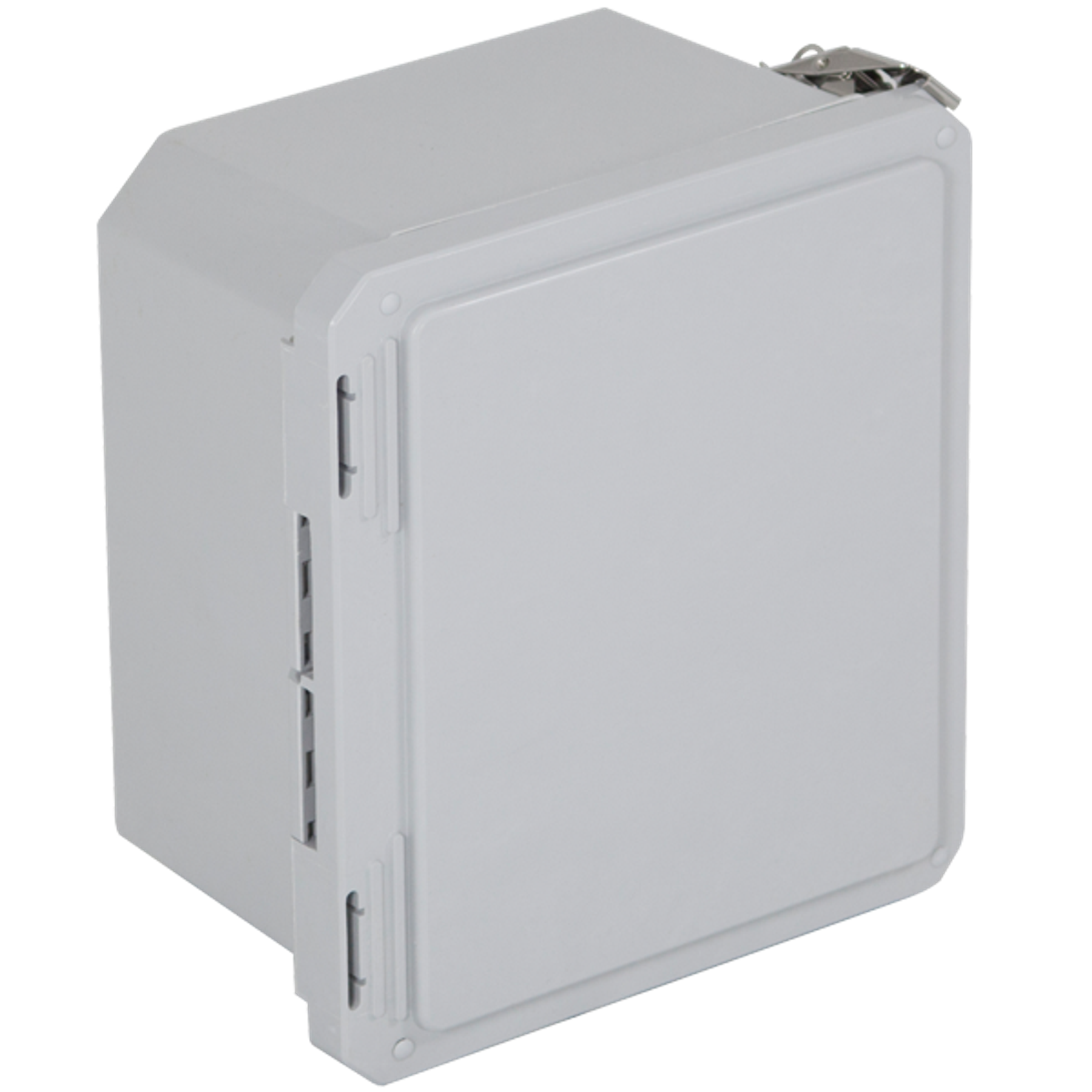 Fiberglass Enclosure, 10 x 8 x 6 Inch Size, Opaque