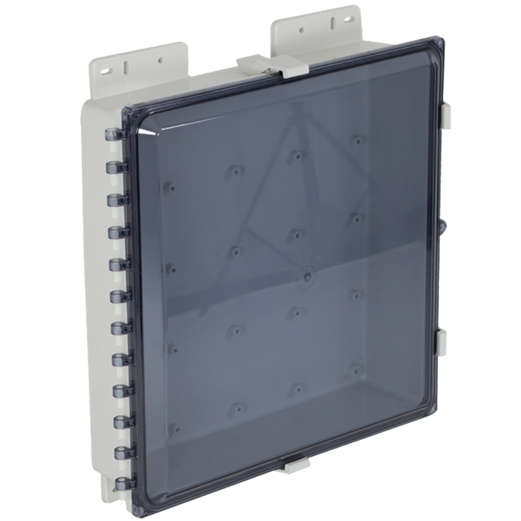 Polycarbonate Enclosure, 18 x 16 x 5 Inch Size, Tinted