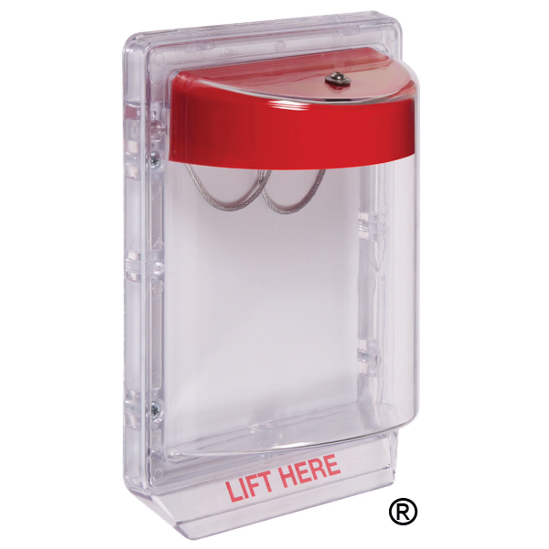 Fire Alarm, With Horn, Red Horn Housing