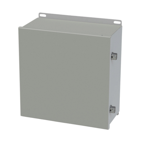 SAGINAW SCE-1212CHNF Enclosure, 12 x 12 x 6 Inch Size, Wall Mount, Carbon Steel, Ansi 61 Gray | CV6QFB