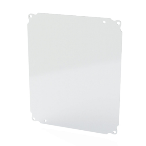 SAGINAW SCE-12P10 Subpanel, Carbon Steel, White, Powder Coat Finish | CV6WWK