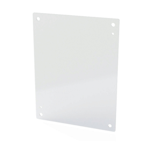 SAGINAW SCE-20P16 Subpanel, Carbon Steel, White, Powder Coat Finish | CV6WYJ