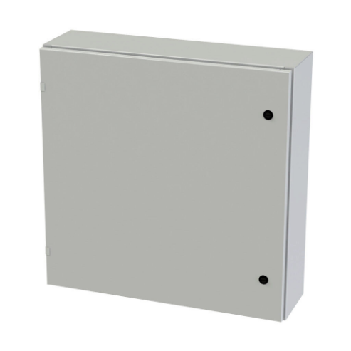 SAGINAW SCE-30EL3008LPLG Enclosure, 30 x 30 x 8 Inch Size, Wall Mount, Carbon Steel, Ral 7035 Light Gray | CV6QZX