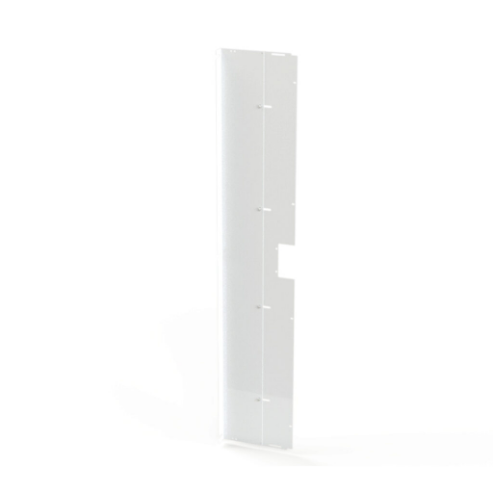 SAGINAW SCE-BP5612 Enclosure Barrier, Carbon Steel, White, Powder Coat Finish | CV6LTM